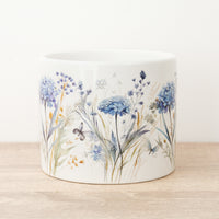 Floral Fiori Pot | Blue Hydrangea