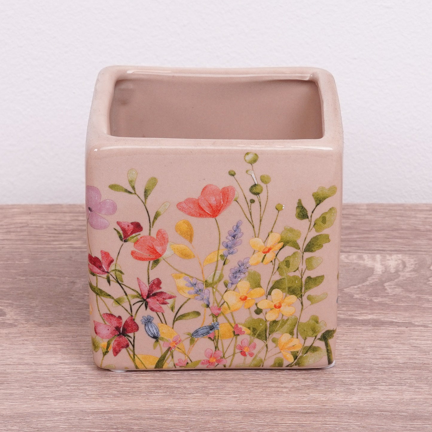 Floral Portuguese Pot | Stone