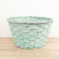 Bamboo Plant Basket | Green -