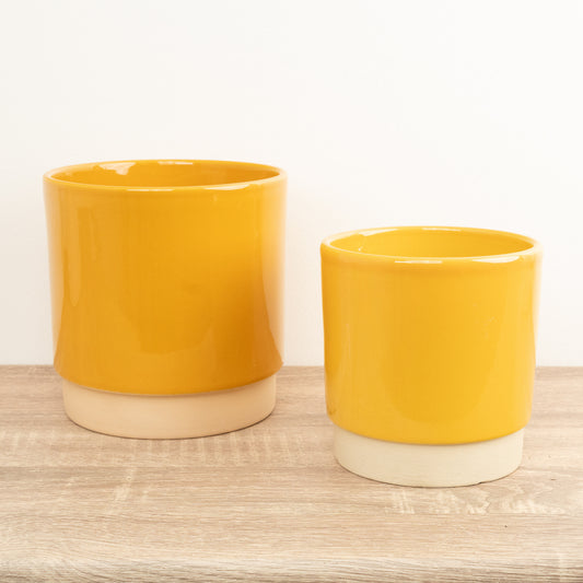 Eno Pot | Mustard | Pots & Planters