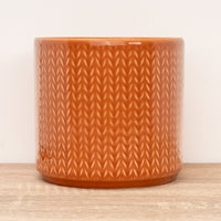 Chevron Pot | Sienna