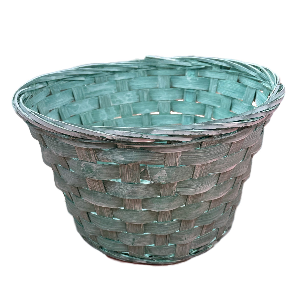 Bamboo Plant Basket | Green