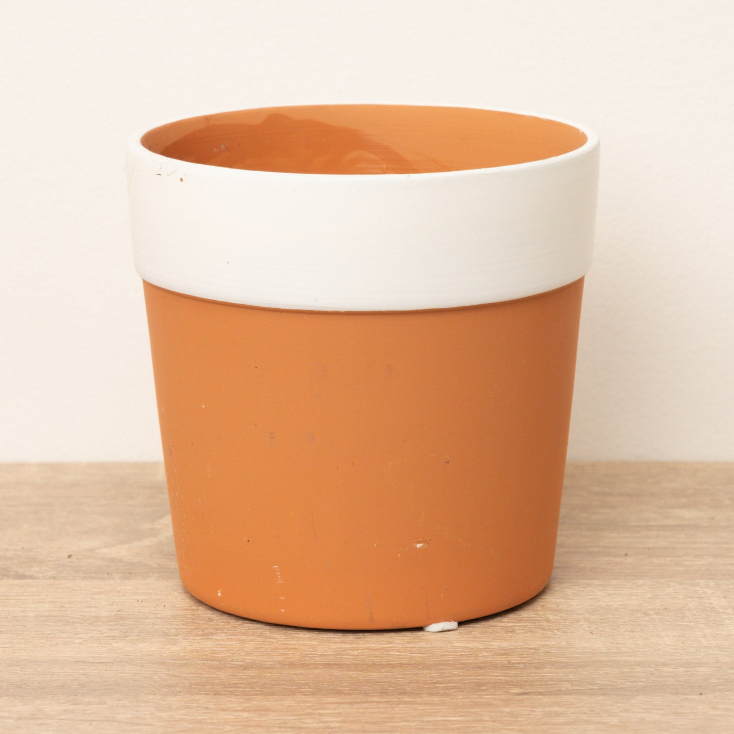 Cottage Garden Pot | White Rim