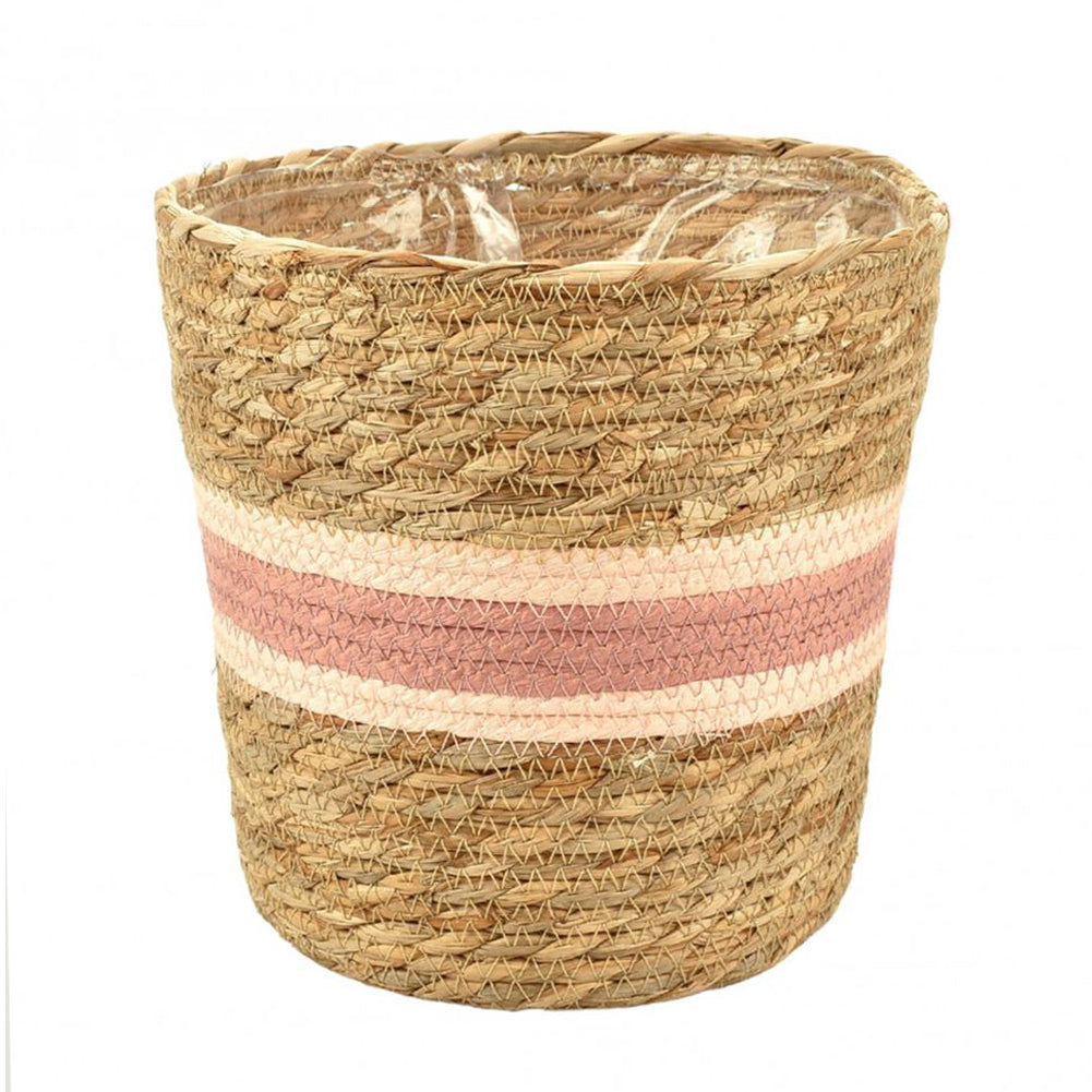 Lizzy Straw Pot | Natural