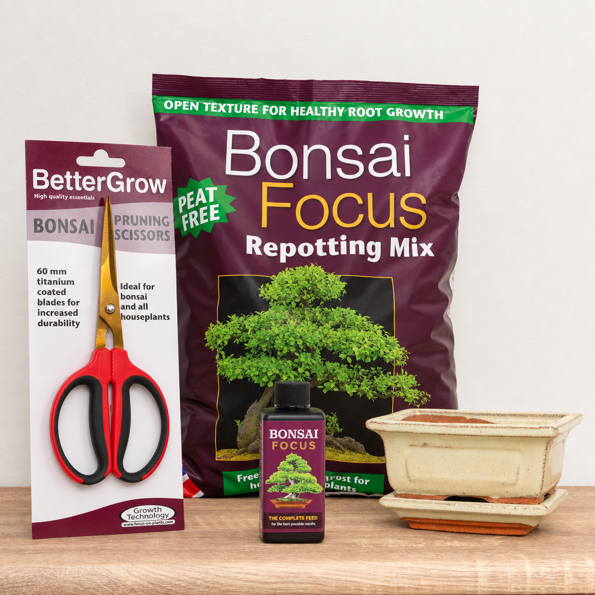 The Ultimate Bonsai Care & Potting Bundle