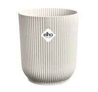 Vibes Fold Orchid Pot | Linen White