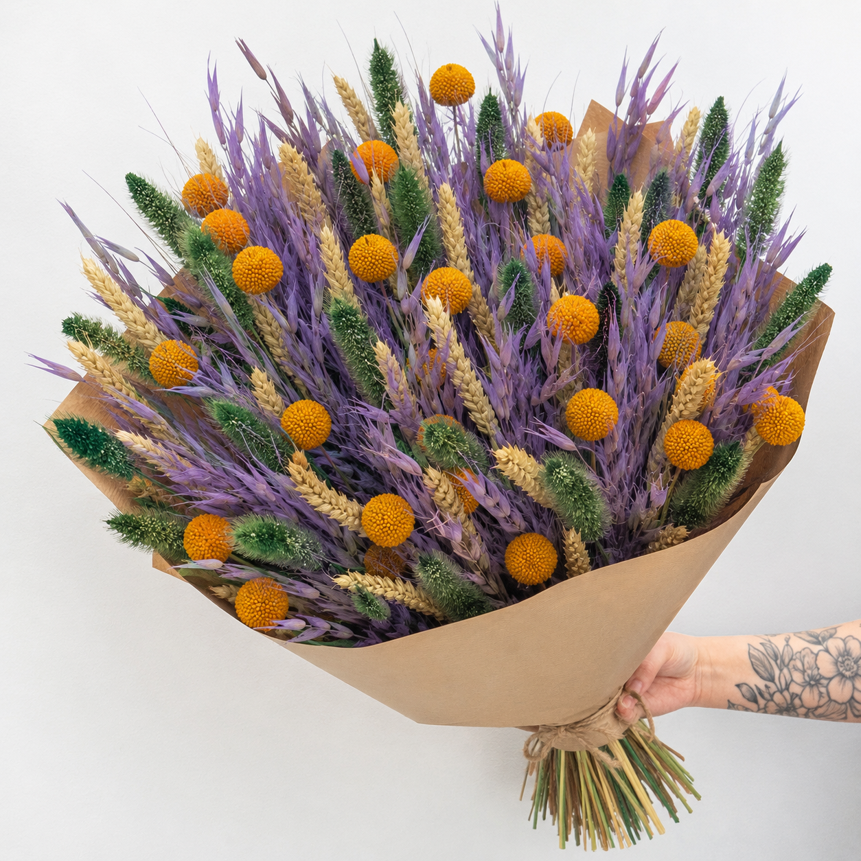 Harvest Meadow | Dried Flower Bouquet