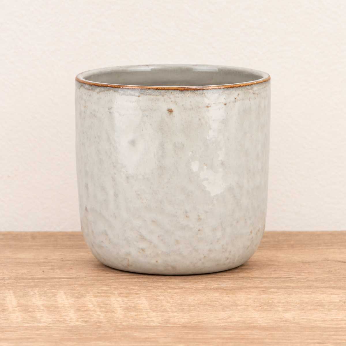 Iron Stone Pot | White