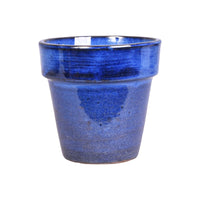 Ebbi Blue Pot Glaze - Ceramic Plant Pot