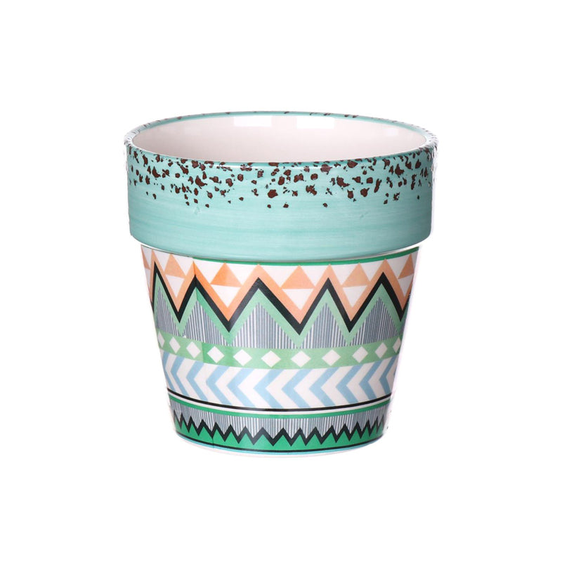 Green Mali Pot - Ceramic Plant Pot