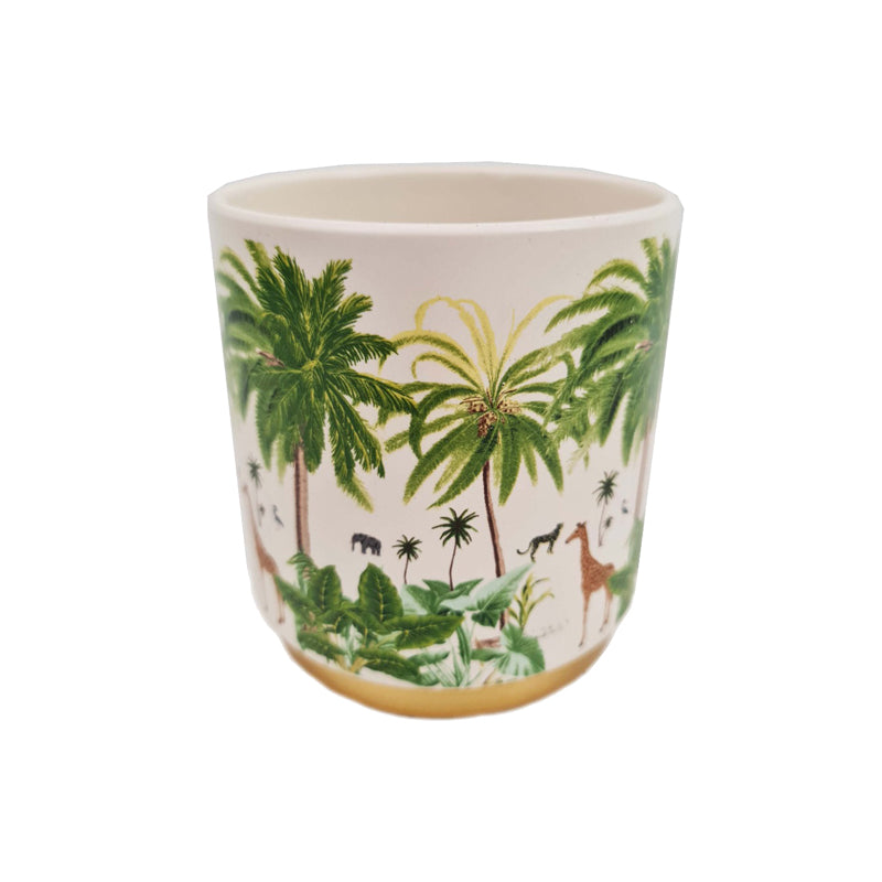 Jungle Vibes Plant Pot - Ceramic Plant Pot