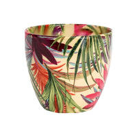 Monza Tropical Fuchsia Plant Pot - Ceramic Plant Pot