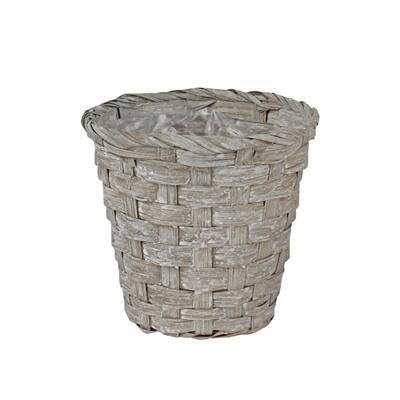 Jakarta Bamboo Grey Plant Pot - Bamboo Plant Pot