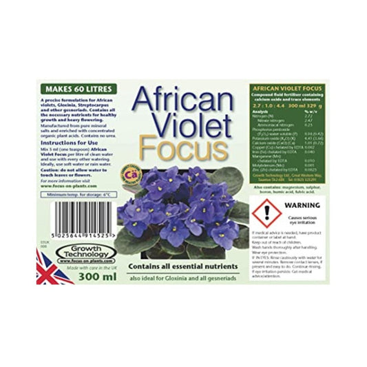 African Violet Focus 300ml  - Plant Food | Fertilizers