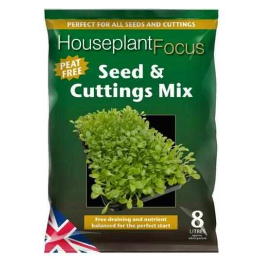 Houseplant Focus Seed and Cuttings Mix Peat Free | Compost