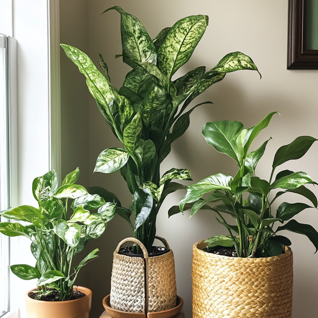 How to stake my houseplants
