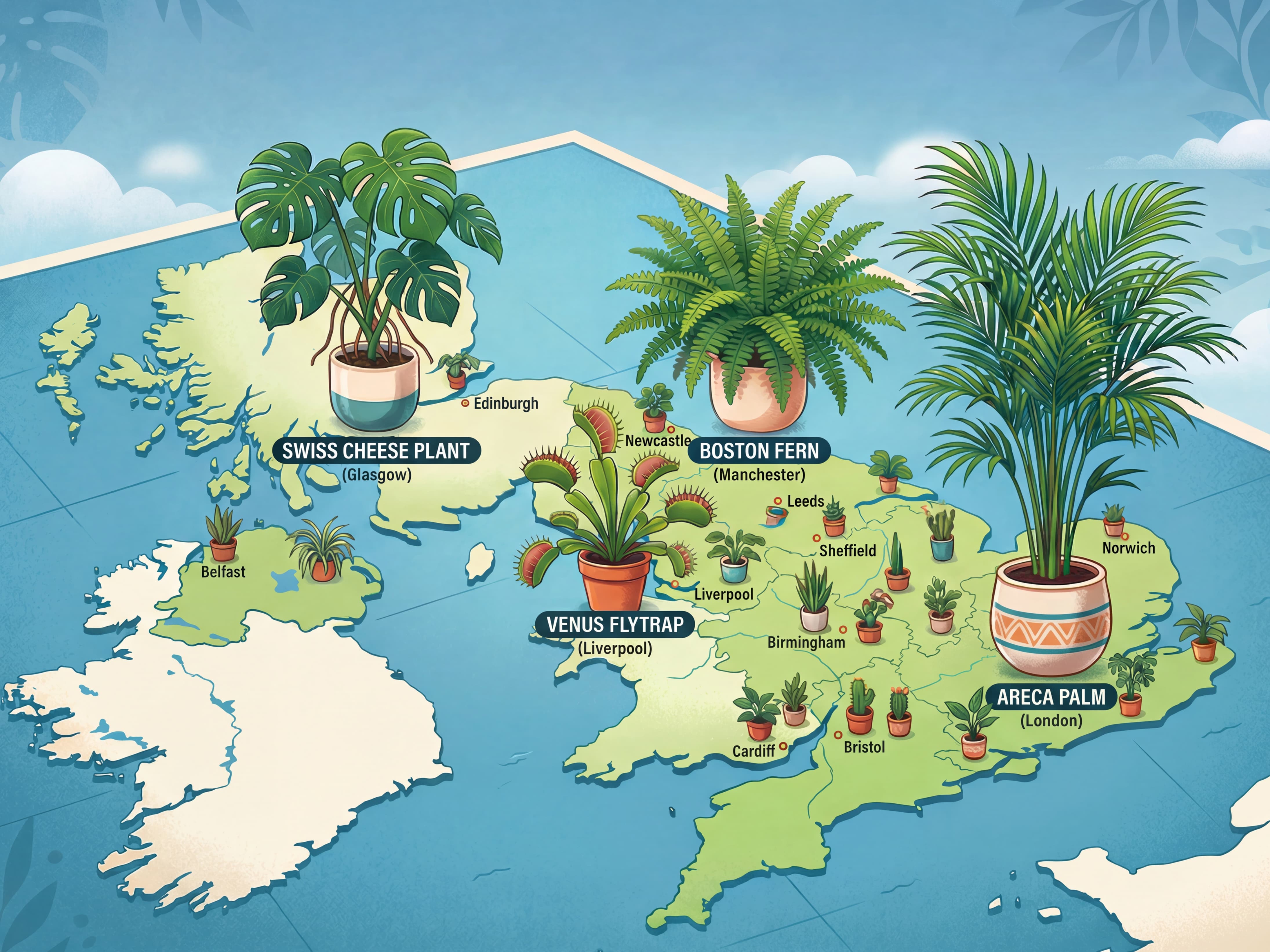 What 350,000 indoor plant deliveries told us about Britain's houseplan ...