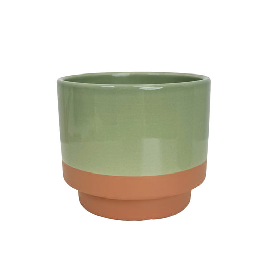 Imperfect! Fondia Pot | Green | Pots & Planters