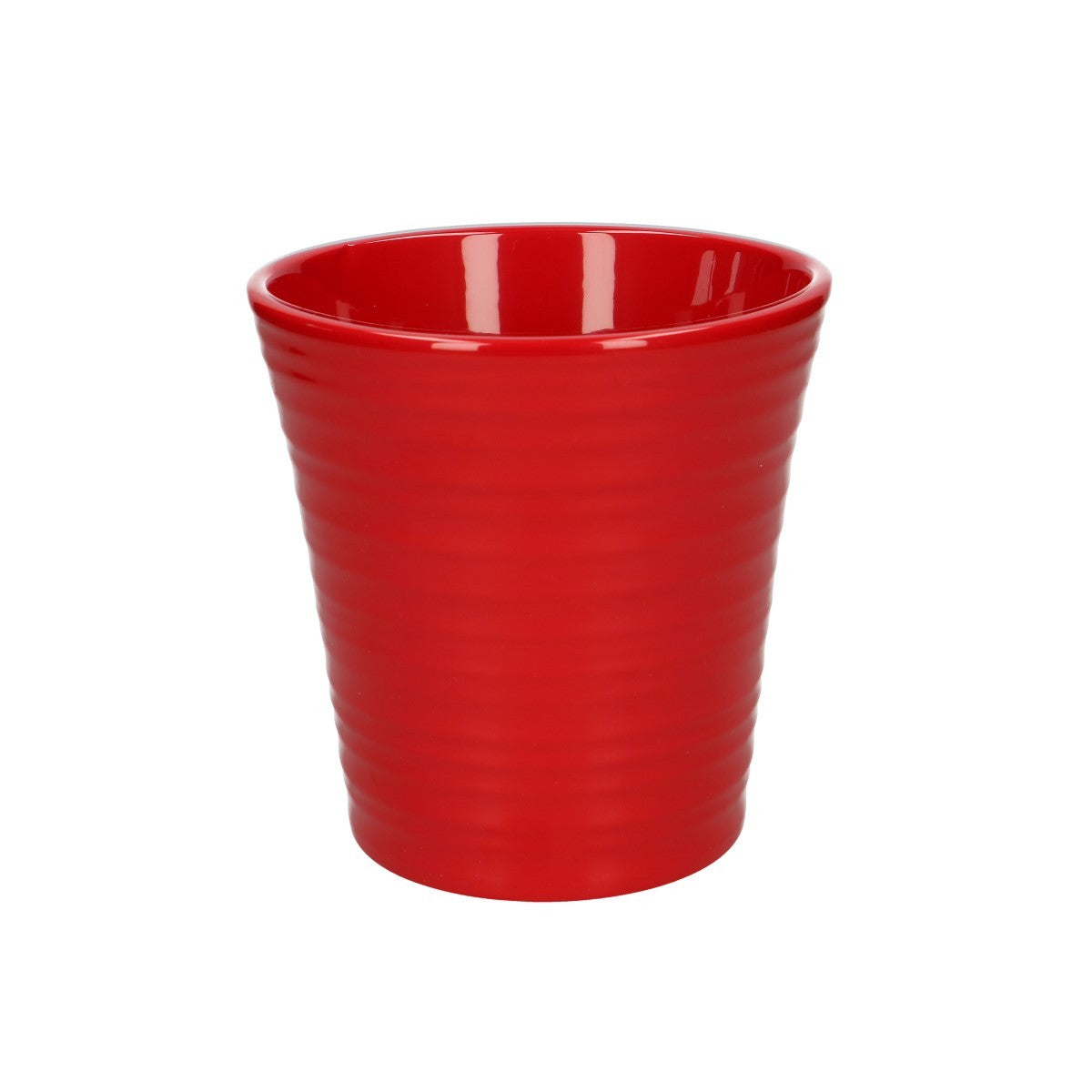 Ribbed Pot | Red