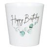 Ceramic Orchid Pot | Happy Birthday