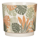 Plano Pot | Jungle Leaves, 12 cm