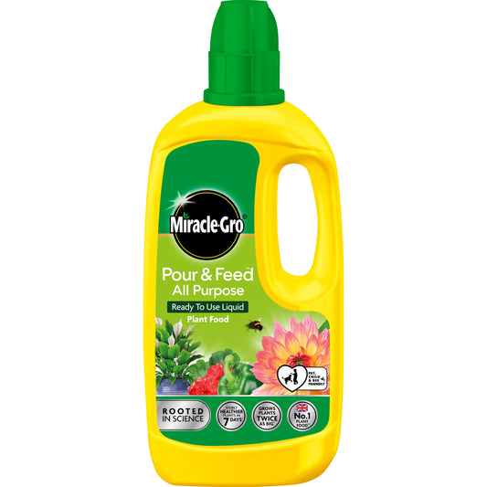 MiracleGro All Purpose Pour & Feed Ready To Use Liquid | Fertilizers