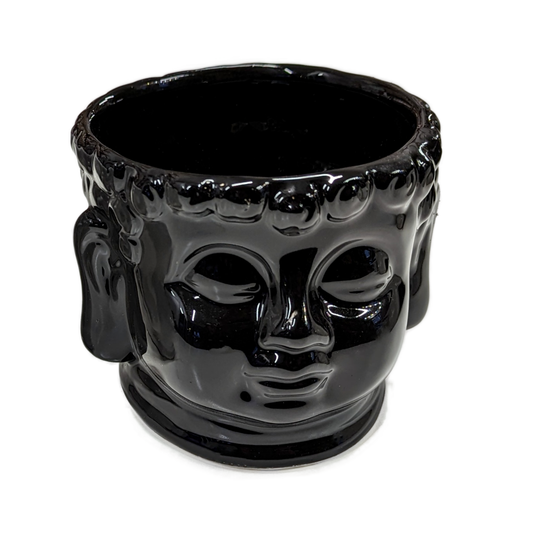 Buddha Pot | Black | Pots & Planters