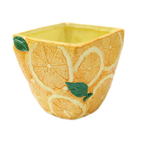Citrus Pot | Orange - Ceramic Plant Pot