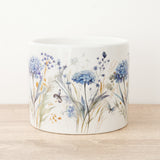 Floral Fiori Pot | Blue Hydrangea, 10 cm