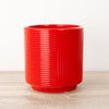 Grooves Pot | Red