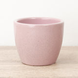 Simplicity Ceramic Pot | Dusky Pink, 8 cm