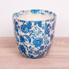 Monza Vintage Blue Plant Pot