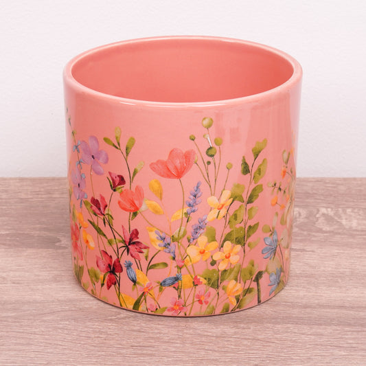 Floral Finesse Pot | Pink | Pots & Planters