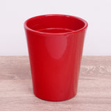 Ollie Plant Pot | Red, 9 cm