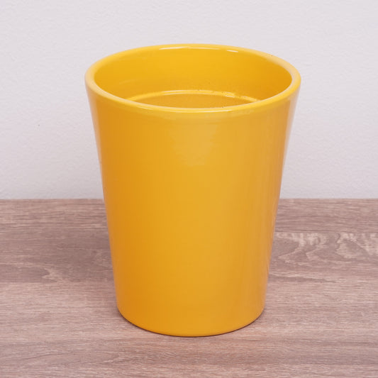 Ollie Plant Pot | Yellow | Pots & Planters