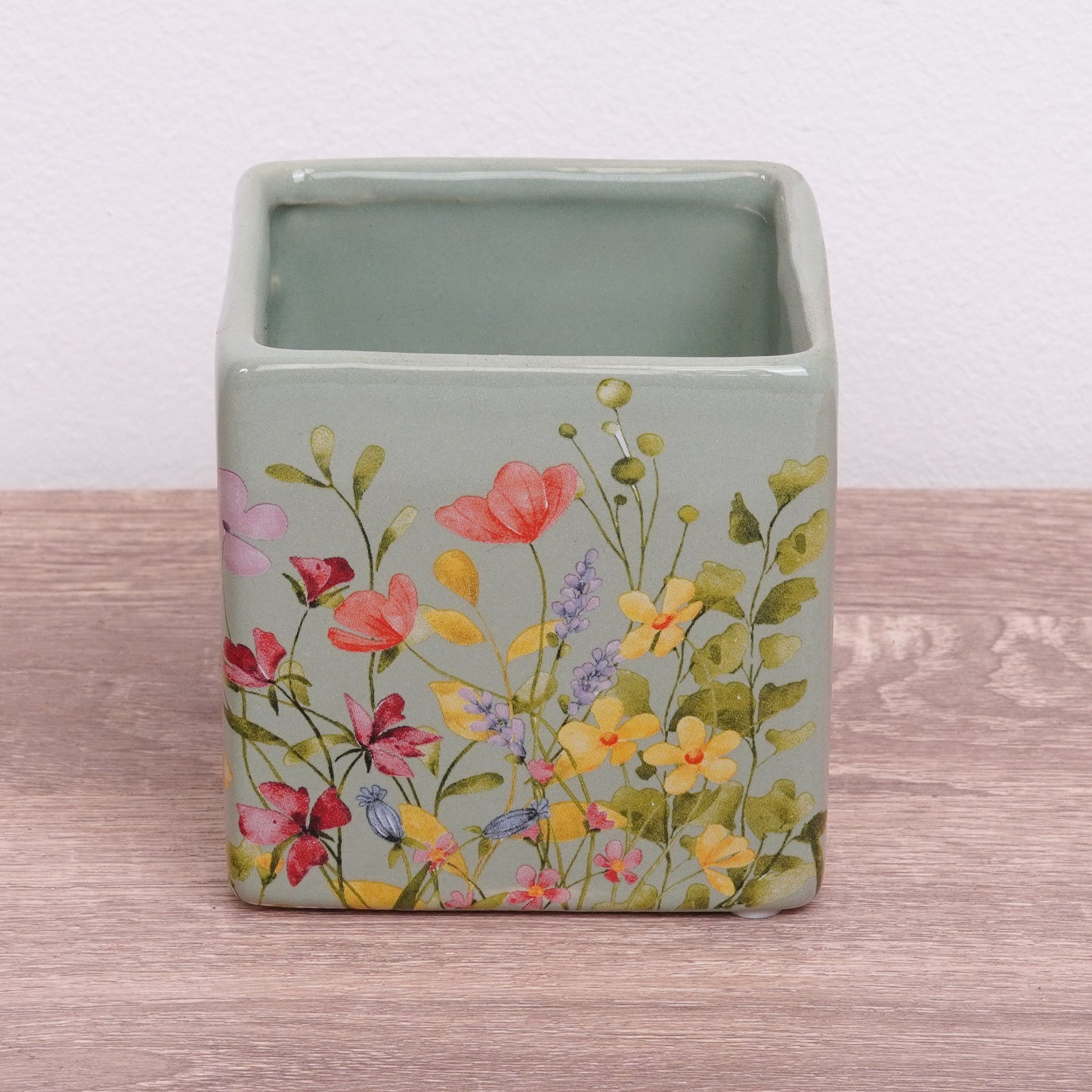 Floral Portuguese Pot | Green