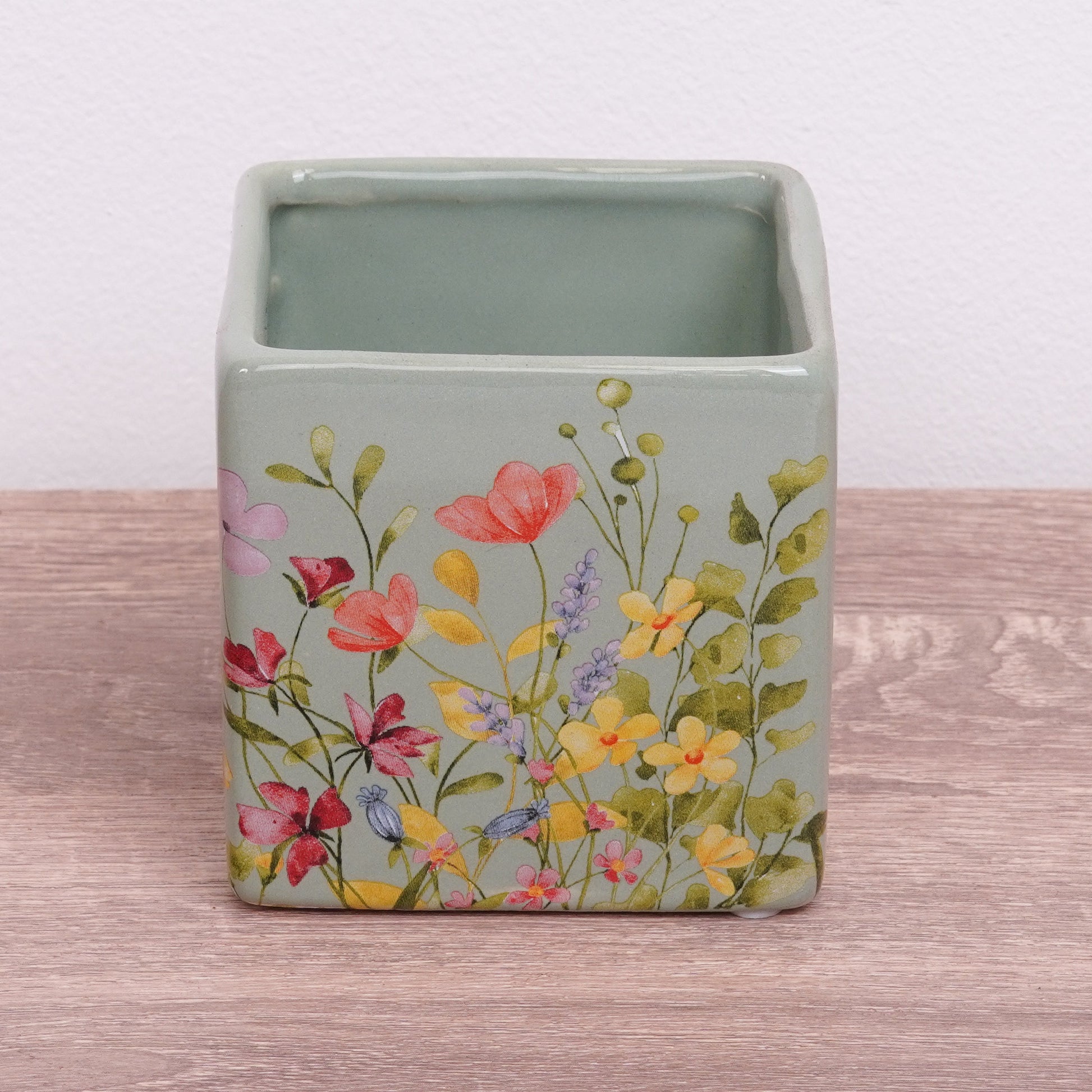Floral Portuguese Pot | Green