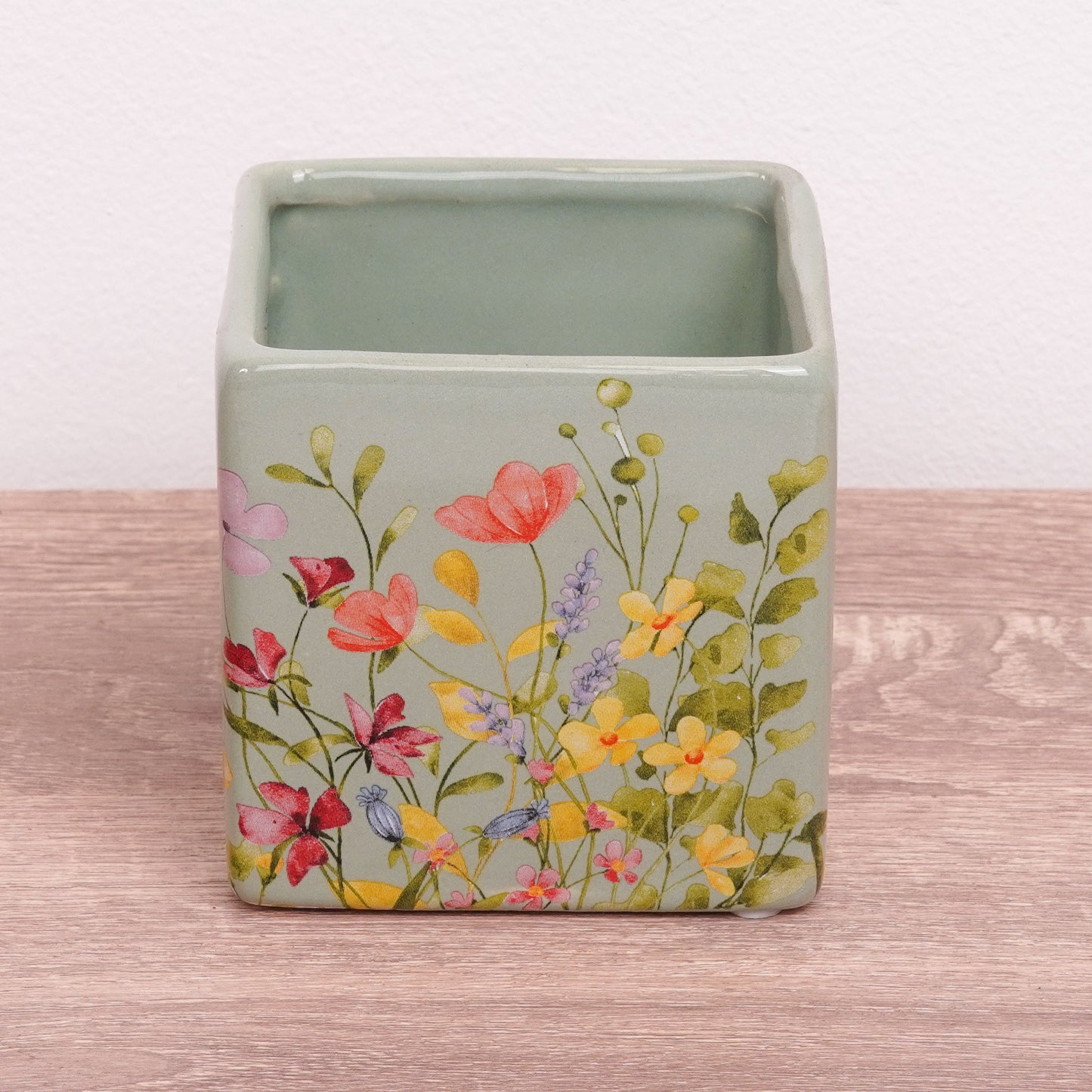 Floral Portuguese Pot | Green