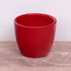 Simplicity Ceramic Pot | Matt Red