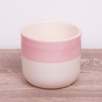 Metia Pot | Minimal Pink - Ceramic Plant Pot