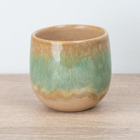 Beach Waves Pot - Ceramic Plant Pot