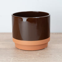 Fondia Pot | Brown - Ceramic Plant Pot