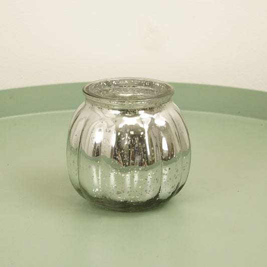 Silver Votive | Potted Houseplants