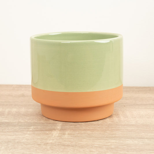 Imperfect! Fondia Pot | Green | Pots & Planters