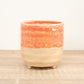 Titan Glaze Pot With Feet | Orange