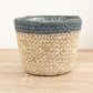 Hessian Pot | Blue