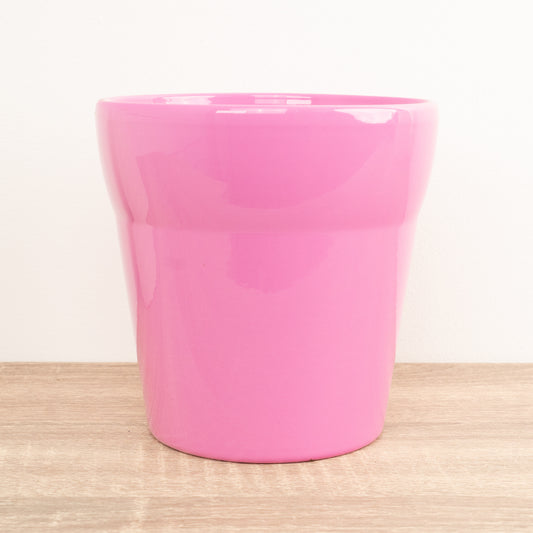 Wide Rim Pot | Pink | Pots & Planters