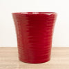 Ribbed Pot | Red