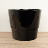 Lena Ceramic Pot | Black, 13 cm