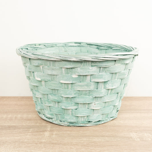 Bamboo Plant Basket | Green | 